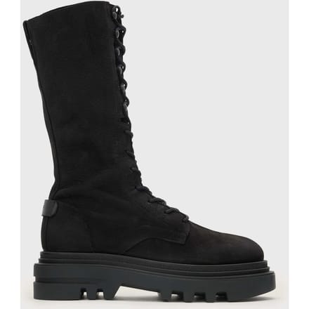 AllSaints Jay Boot Washed Black Taglia: 40 | Stivali Outlet | Donna | Nero