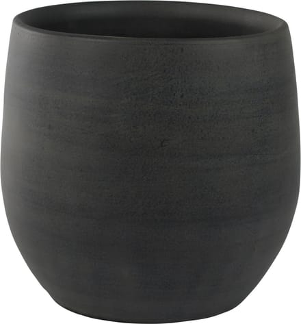 Ter Steege Plantenpot - moderne - grafiet look - 26 x 26 cm