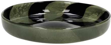 Pomax Cannes schaal D23cm H4.5cm kaki