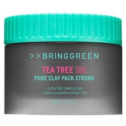 [BRENG GROEN] Tea Tree Cica Pore Clay Pack Sterk 100g blue
