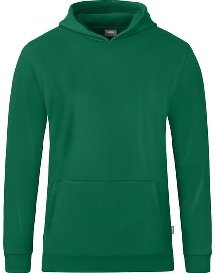Jako Organic Sweater Met Kap Kinderen - Groen | Maat: 152