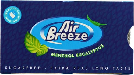 Air Breeze | Kauwgom | Menthol & Eucalyptus | 36 stuks | Suikervrij