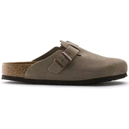 Birkenstock Boston SFB VL Narrow Unisex Clogs - Taupe - Maat 39