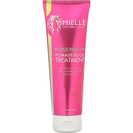 Mielle, Pomade-to-Oil Treatment, Mongongo Oil, 4 oz (113 g) pink