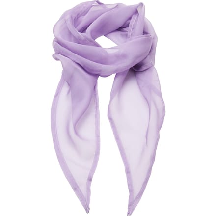 Premier Dames/vrouwenwerk Chiffon Formele Sjaal (Lila)