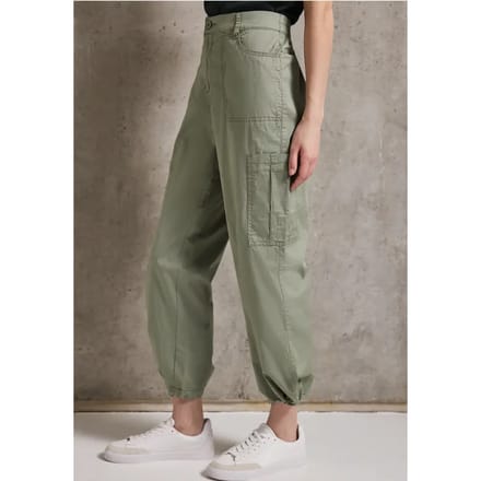 Papertouch broek met rechte pijpen