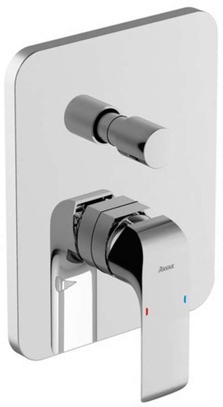 Ravak Flat - FL 065.00 inbouwkraan voor 2 functies, chroom X070123