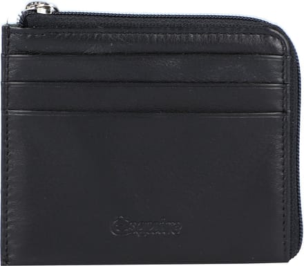 Esquire Oslo creditcard etui RFID leer 10,5 cm - 6 Sleuven - schwarz