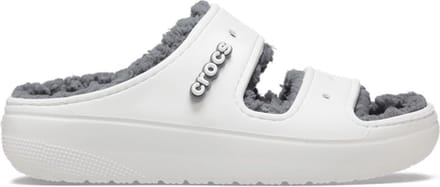 Crocs Classic Cozzy Serie - Ocieplane Sandalen - 38,5 - Witte Kleur - Croslite™ Materiaal
