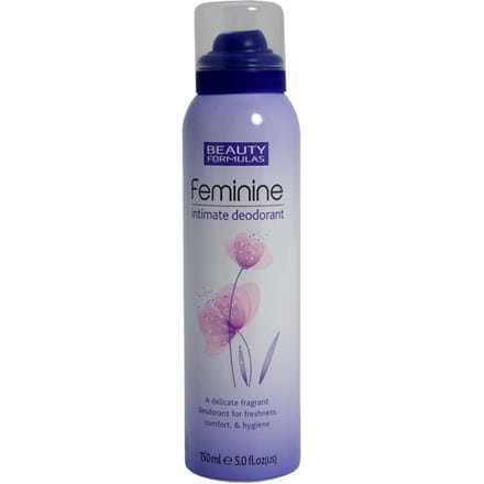 Beauty Formulas Feminine Intiem Deodorant - 150 ml