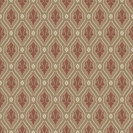 Duro Vliesbehang 542-02 - Gammalsvenska Papper - Klassiek Rood - 53cm x 10.05m