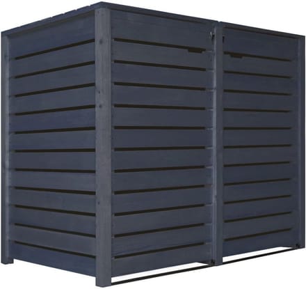 CRLYN® Kliko Ombouw - Containerberging - Kast Dubbel - Antraciet