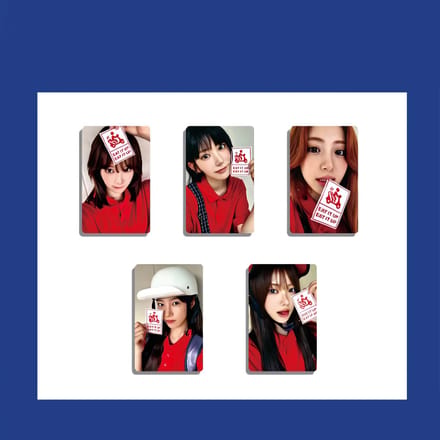 KPOP 5Pcs/Set SPAGHETTI Album AM Ver Photocard [Fotokaarten]