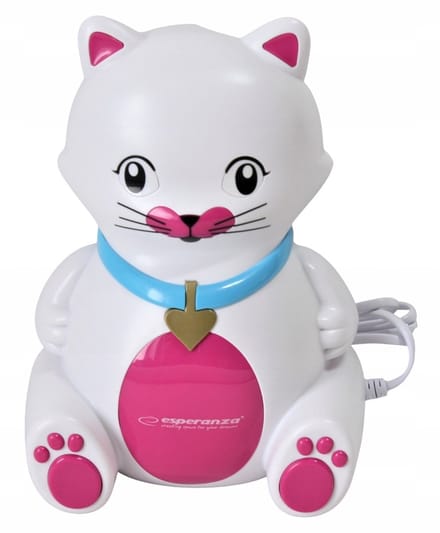 Esperanza Kitty Serie - Compressor Inhalator - Nebulizator - Voor Kinderen - Compact Ontwerp