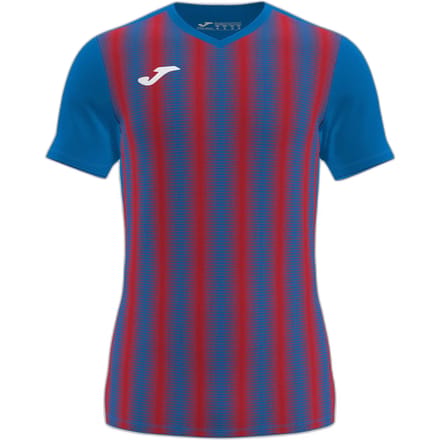 Joma Inter Ii T-shirt Met Korte Mouwen Rood,Blauw S Man