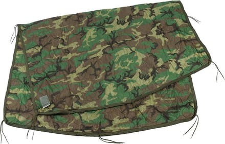 US army poncho liner (Woobie), woodland camo