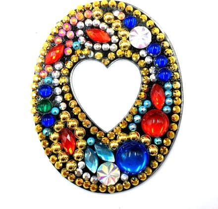 Sleutelhanger letter O - Diamond painting - compleet pakket - Diamond painting by Wietske
