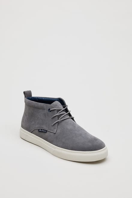 Ben Sherman Parkway Suède Heren Grijze Laarzen