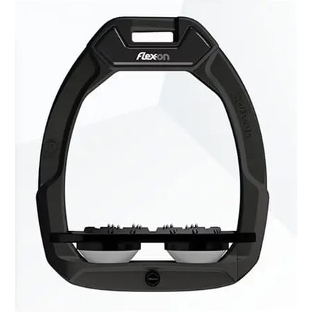 Veiligheidseindes voor paardrijden Hellend Grip Zwart/Zwart/Grijs Flex-On Safe-On