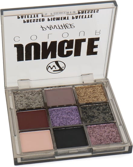 W7 Jungle Colour Pressed Pigment Oogschaduw Palette - Panther