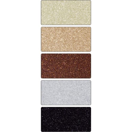 Glitterkarton Folia 50x70cm 300gr 5 vel classic assorti