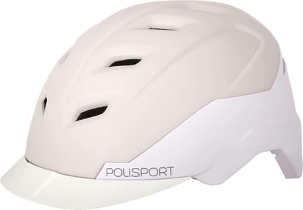 Polisport E-city Fietshelm Ebike - Maat L (58-61cm) - Wit