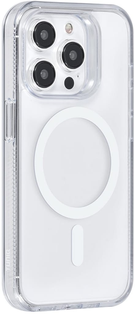 TUNIQ Back cover - iPhone 14 Pro - Wit - Schokabsorberend - MagSafe-compatibel