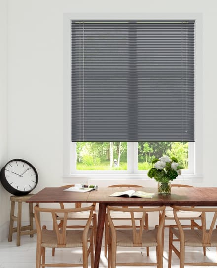 Decosol jaloezie - 25mm aluminium - 100x250 cm - zilver