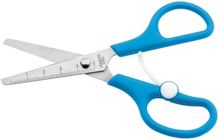 Westscott kinderschaar - 13cm - met open hulp - blauw - AC-E20558