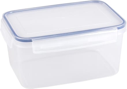 Sunware - Basic vershouddoos met clips 2,4L transparant - 22 x 15,6 x 11 cm