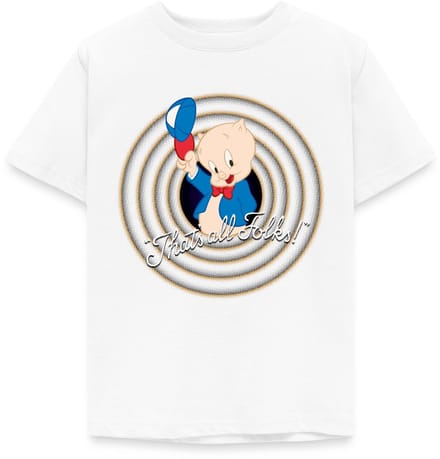 Looney Tunes Porky Pig T-Shirt Kinderen