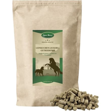 5 kg Lyra Horse® lijnzaadkoek traktatie graanvrij