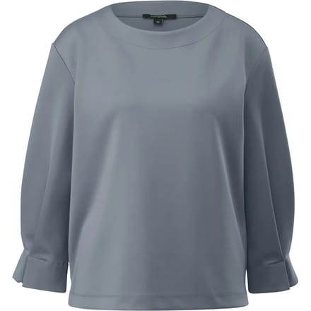 Dames trui van interlock jersey met 3/4 mouwen COMMA