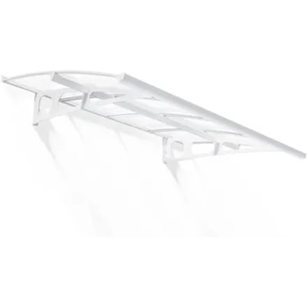 Canopia Veranda- En Deurluifel Bordeaux Helder Wit 140x223cm