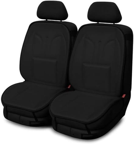 Stoelkussens Auto - Stoelhoezen Set - Comfort Verhogend - Universele Pasvorm - 2 stuks - Zwart