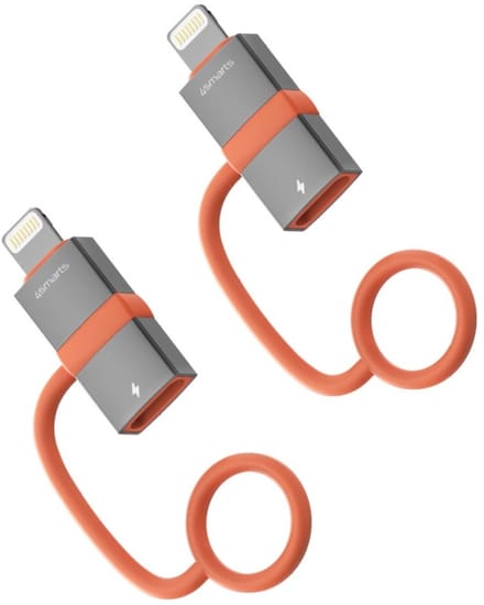 4Smarts Usb-C Naar Lightning Adapter 27W Voor Iphone 2 Stuks In Set