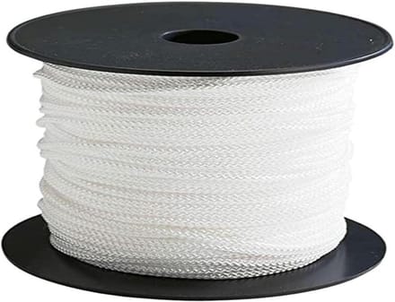 Gevlochten Touw - Bevestigingskabel - Algemeen Gebruik - Sterk Polypropyleen - 6mm 100 Meter - Wit