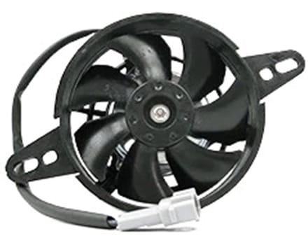 Radiator Ventilator - Koelventilator Motor - Motor Koelen - Omkeerbare Luchtstroom - 12V - Zwart