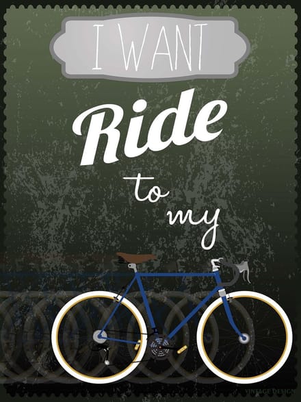 Fotobehang Racing Bicycle | XXL - 206cm x 275cm | 130g/m2 Vlies
