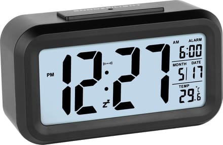 Just a Minute wekker | Digitaal | Zwart