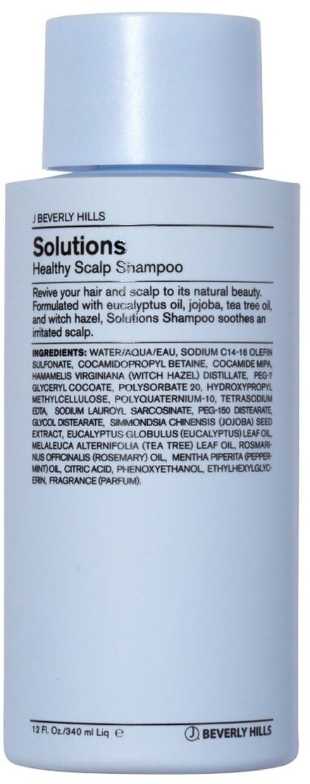 J Beverly Hills Blue Solutions Shampoo 340 ml - Normale shampoo - Voor Alle haartypes