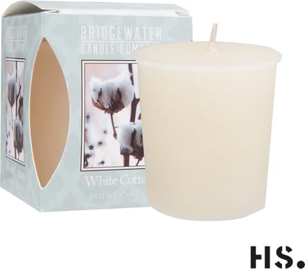 Bridgewater Geurkaarsje| Votive White Cotton