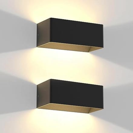 Set van 2 LED Wandlampen - Verstelbare Wandverlichting voor Binnen met Warm Wit Licht 3000K