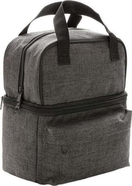 Xd Collection Koeltas 8 Liter 28 Cm Polyester/pvc Grijs/zwart