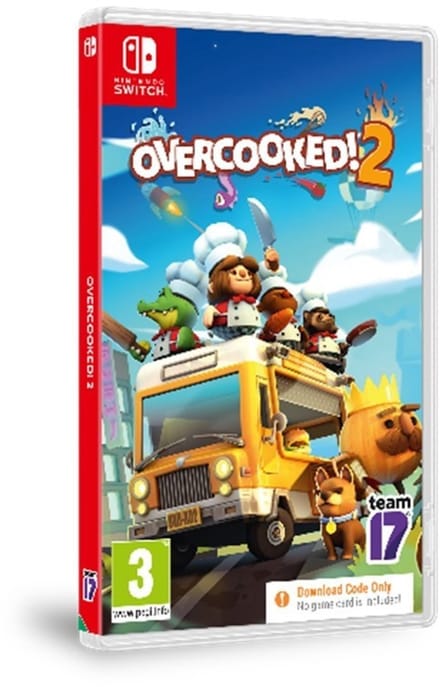 Overcooked! 2 (Code in a Box) - Nintendo Switch - Action