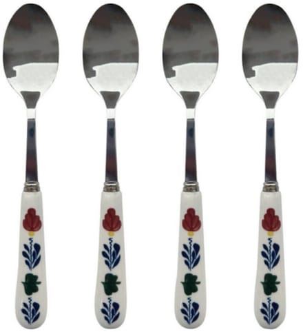 Boerenbont Theelepels - Set van 4 stuks