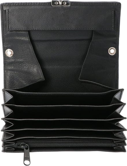 Leather Design Koopmans / Horeca Portemonnee met Muntenbak