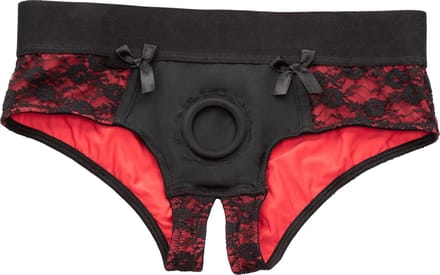 CalExotics - Scandal Crotchless Set S/M - Strap On Harness Zwart