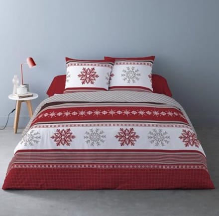 Dekbedovertrek Flanel - Winter - Extra Breed - 260 x 240 cm - Eleda
