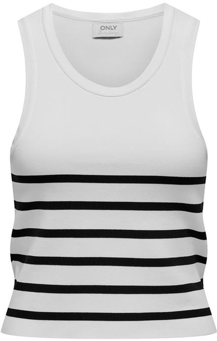 ONLY - ONLLILL SL U-NECK RACER BACK TOP CC KNT - Dames - Tank tops